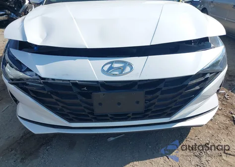 2022 Hyundai Elantra Sel из США, поврежденный, VIN 5NPLM4AG7NH058587